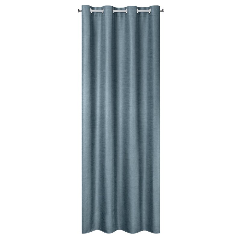 Zasłona gotowa Style niebieska 140 x 250 cm – delikatnie filtruje światło