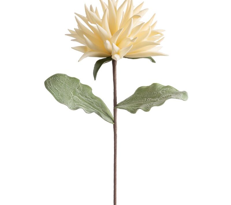 Kwiat dekoracyjny Flore 844 kremowy O 15 X 55 CM – do wazonu i dekoracji