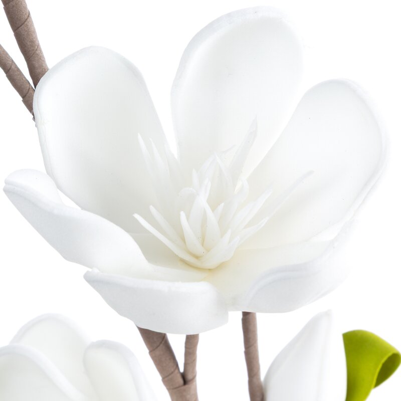 Kwiat dekoracyjny Flore 842 biały O 12 X 82 CM – rozświetla przestrzeń