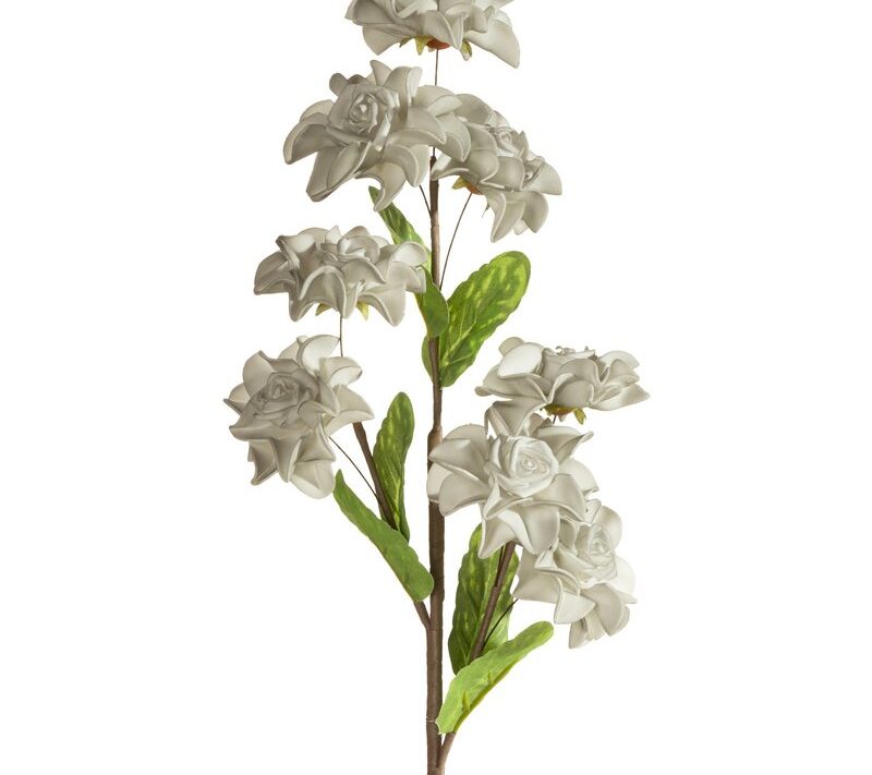 Kwiat dekoracyjny Flore 865 popielaty O 20 X 65 CM – do wazonu i kompozycji