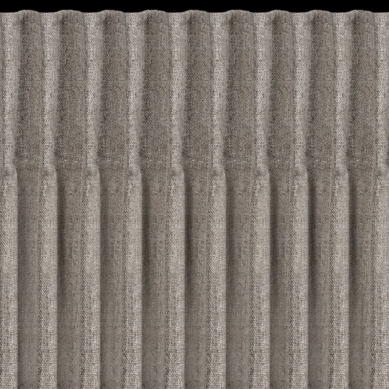 Zasłona gotowa Zoey ciemnobeżowa 140 X 270 cm – 100% zaciemnienia