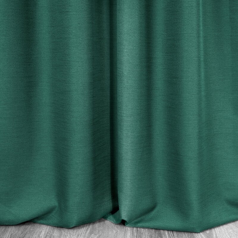 Zasłona gotowa Style zielona 140 X 250 CM – ożywia i harmonizuje wnętrze