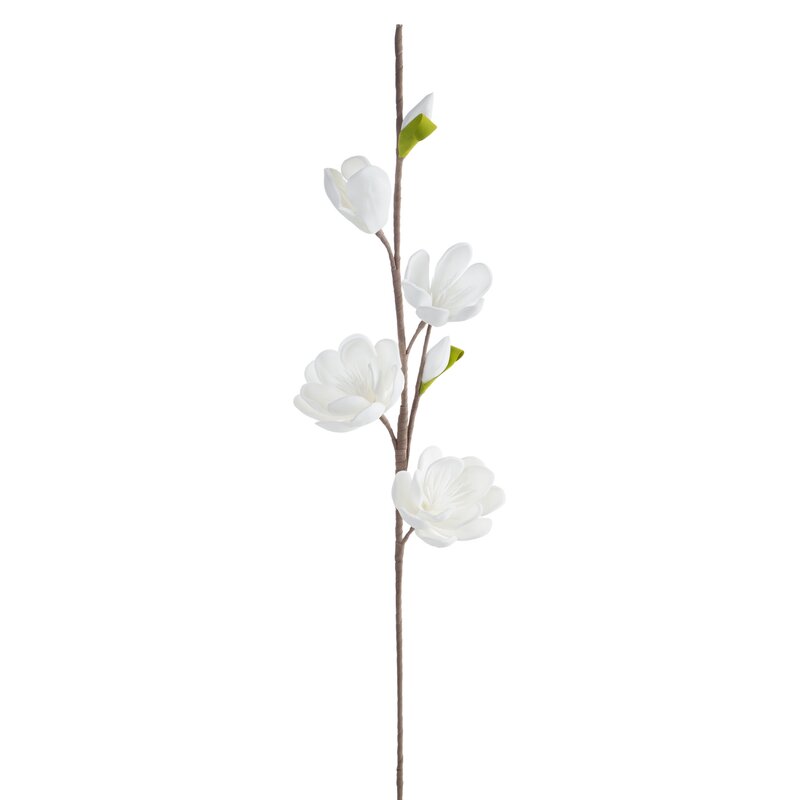 Kwiat dekoracyjny Flore 842 biały O 12 X 82 CM – rozświetla przestrzeń