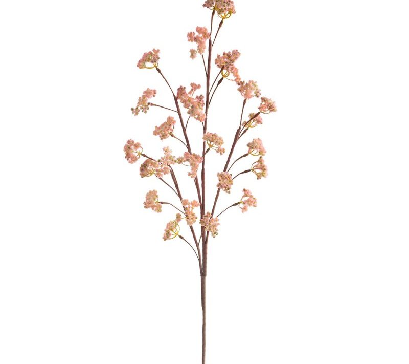 Kwiat dekoracyjny Flore różowy 95 cm – wnosi świeżość do wnętrz