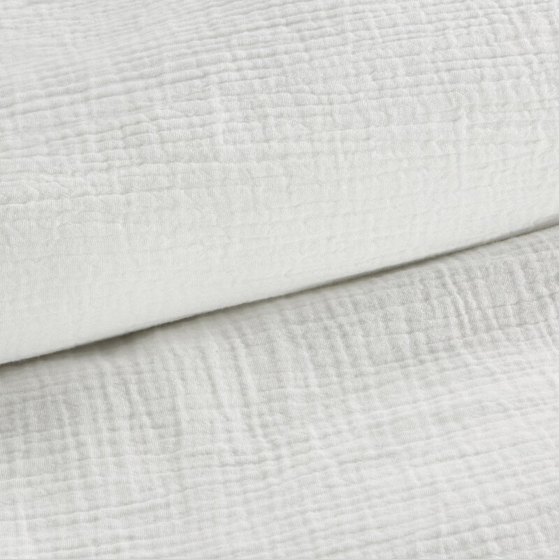 KOMPLET POŚCIELI MUSLIN 220 X 200 CM BIAŁY