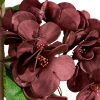 Kwiat Flore 872 ciemnofioletowy O 25 X 50 CM – do salonu lub kompozycji
