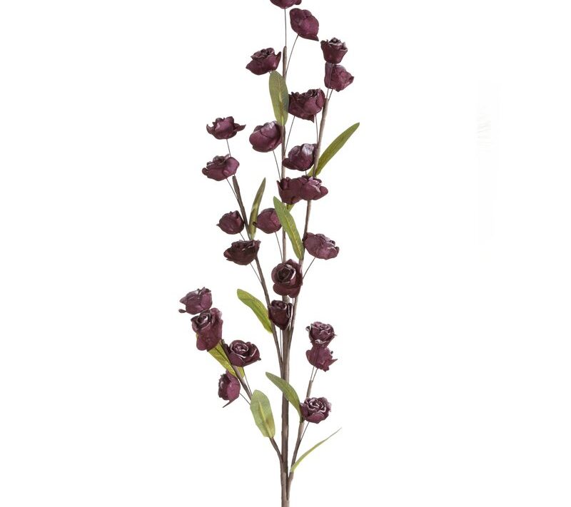 Sztuczny kwiat Flore 863 ciemnofioletowy O 4 X 90 CM – do bukietów i wazonów