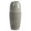 Wazon ceramiczny Vivian (03) biały O 11 X 25 CM – na susze i kwiaty