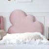 Łóżko Dziecięce Chmurka Cloud Box Texti - Tapicerowane z Pojemną Skrzynią na Pościel