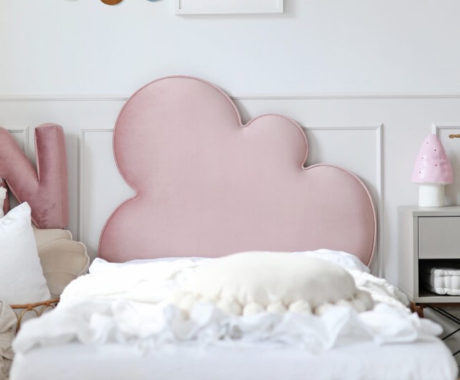 Łóżko Dziecięce Chmurka Cloud Box Basic - Gładka Rama i Pojemna Skrzynia na Pościel