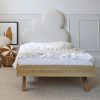 Rosnące Łóżko Dziecięce Chmurka Cloud Legs Basic - Przypodłogowe z Zagłówkiem Chmurką