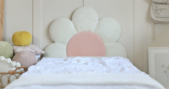 Łóżko Dziecięce Double Bed Daisy Stokrotka - Podwójne Łóżko Tapicerowane Z Szufladą Spania