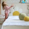 Łóżko Podłogowe Dziecięce Daisy Stokrotka Legs Basic - Kwiatowy Design Rośnie Razem z Dzieckiem