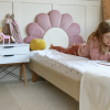 Łóżko Podłogowe Dziecięce Daisy Stokrotka Legs Basic - Kwiatowy Design Rośnie Razem z Dzieckiem