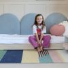 Rosnące Łóżko Dziecięce Pille Półokrągłe Legs Basic - Subtelny Design i Komfort na Lata