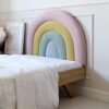 Rosnące Łóżko Dziecięce Rainbow Tęcza Legs Basic - Bajkowy Design z Tęczowym Zagłówkiem