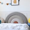 Tapicerowane Łóżko Dziecięce Rainbow Tęcza Legs Texti - Rosnące