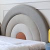 Łóżko Dziecięce Tęcza Double Bed - Podwójne Łóżko Tapicerowane Z Wysuwaną Szufladą Spania