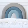 Łóżko Dziecięce Tęcza Double Bed - Podwójne Łóżko Tapicerowane Z Wysuwaną Szufladą Spania