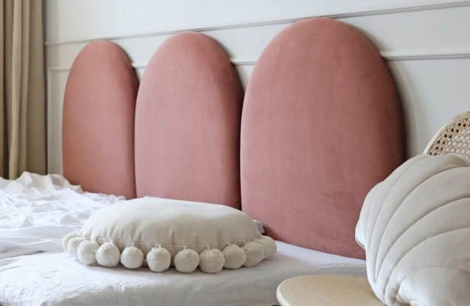 Łóżko Młodzieżowe Double Bed Z Panelami Ściennymi - Podwójne Łóżko Tapicerowane Z Wysuwaną Szufladą