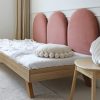 Rosnące Łóżko Dziecięce Sofa Legs Basic - Przytulna Sofa z Tapicerowanymi Panelami
