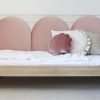 Rosnące Łóżko Dziecięce Sofa Legs Basic - Przytulna Sofa z Tapicerowanymi Panelami