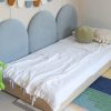 Rosnące Łóżko Dziecięce Sofa Legs Basic - Przytulna Sofa z Tapicerowanymi Panelami