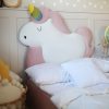 Łóżko Dziecięce Unicorn Box Texti - Tapicerowane Łóżko Z Pojemnikiem I Motywem Jednorożca