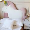 Łóżko Dziecięce Unicorn Legs Texti - Rosnące Łóżko Z Tapicerowaną Ramą I Motywem Jednorożca