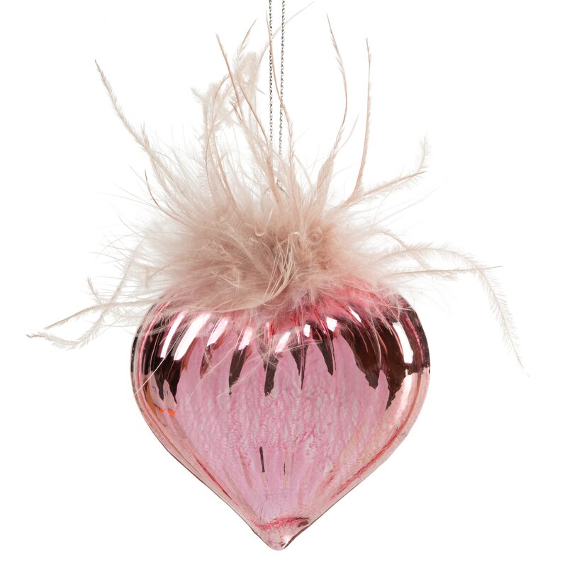 Ozdoba świąteczna SZ 13 różowa 8 X 8 CM – idealna na choinkę