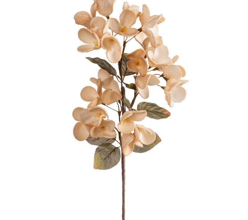 Kwiat dekoracyjny Flore 834 jasnobeżowy O 17 X 70 cm – do wazonu i kompozycji