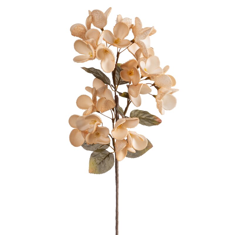 Kwiat dekoracyjny Flore 834 jasnobeżowy O 17 X 70 cm – do wazonu i kompozycji