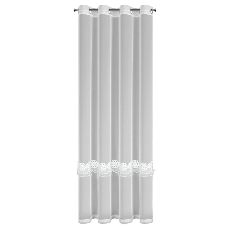 Firana gotowa Isola biała 140 X 250 CM – rozświetla wnętrze