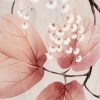 Komplet pościeli satynowej Flores pudrowy róż 220 X 200 cm – delikatna dla skóry
