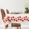 Obrus gobelinowy Maki naturalny 140X180 – wiosenna elegancja