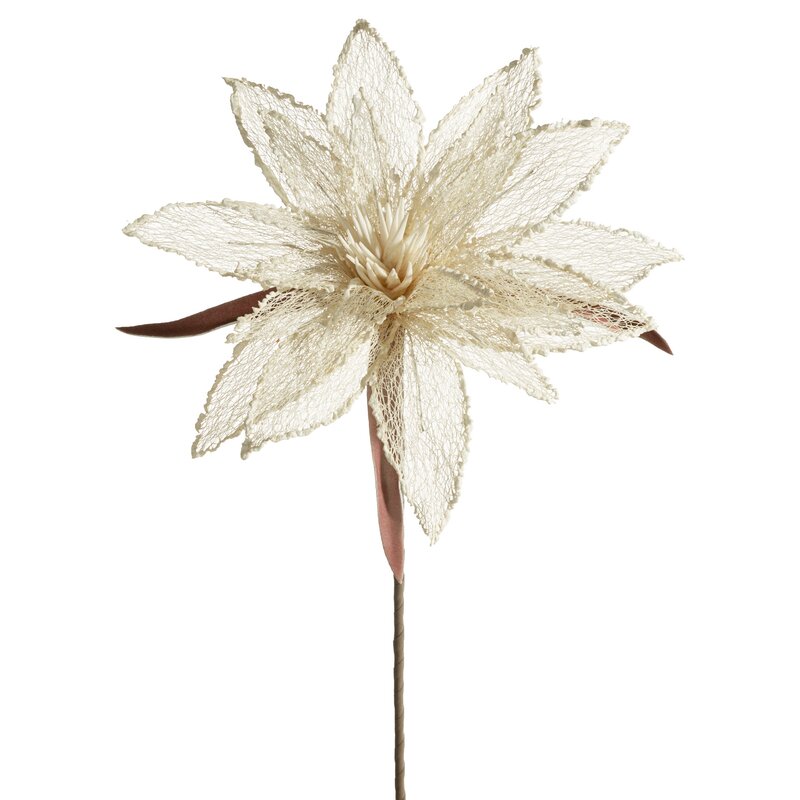 KWIAT FLORE 871 O 35 X 70 CM KREMOWY