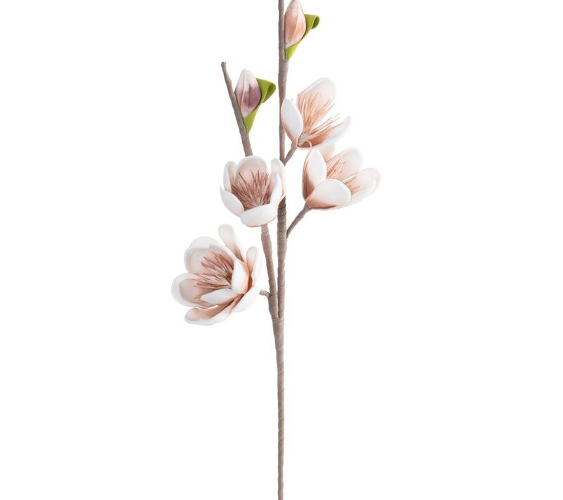 Kwiat dekoracyjny Flore 843 jasnobrązowy O 11 X 69 cm – tworzy naturalny klimat