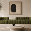 Nowoczesna pikowana sofa modułowa tapicerowana Arand SL+P+S+SP