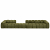 Sofa Tapicerowana Modułowa Arand Line SL+P+S+SP - Duża Kanapa 410 cm z Komfortowym Podłokietnikiem