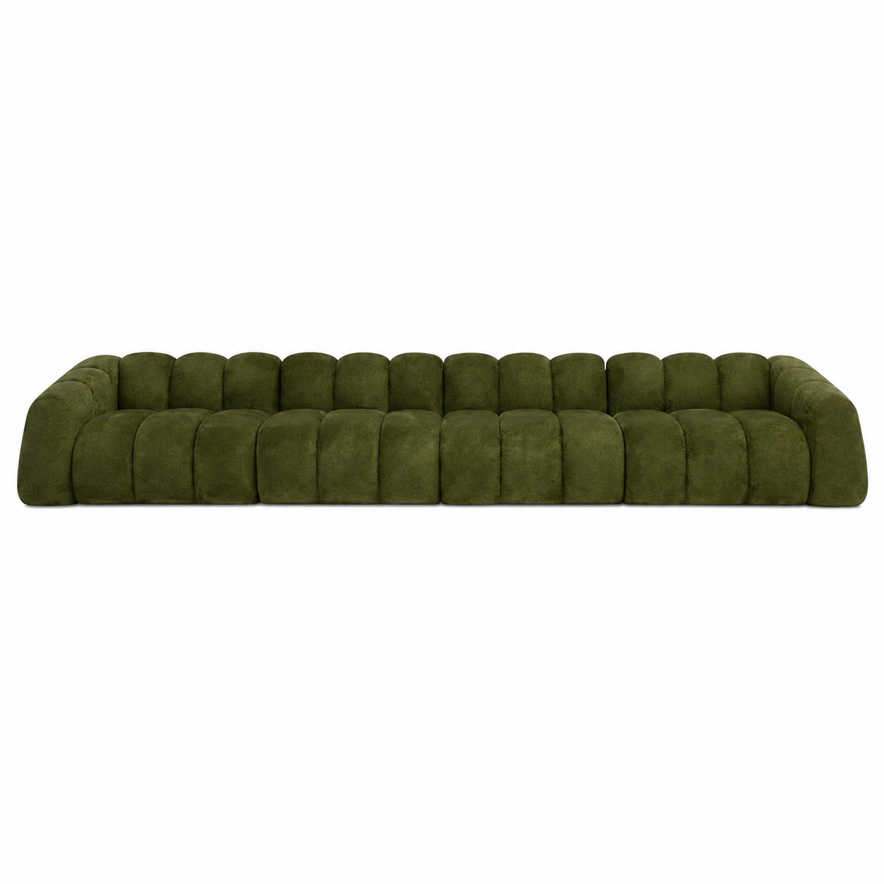 Nowoczesna Pikowana Sofa Modułowa Arand Line SL+S+S+SP - Duża Tapicerowana Kanapa 410 cm do Salonu