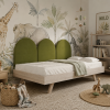 Rosnące Łóżko Dziecięce Sofa Legs Basic - Przytulna Sofa z Tapicerowanymi Panelami