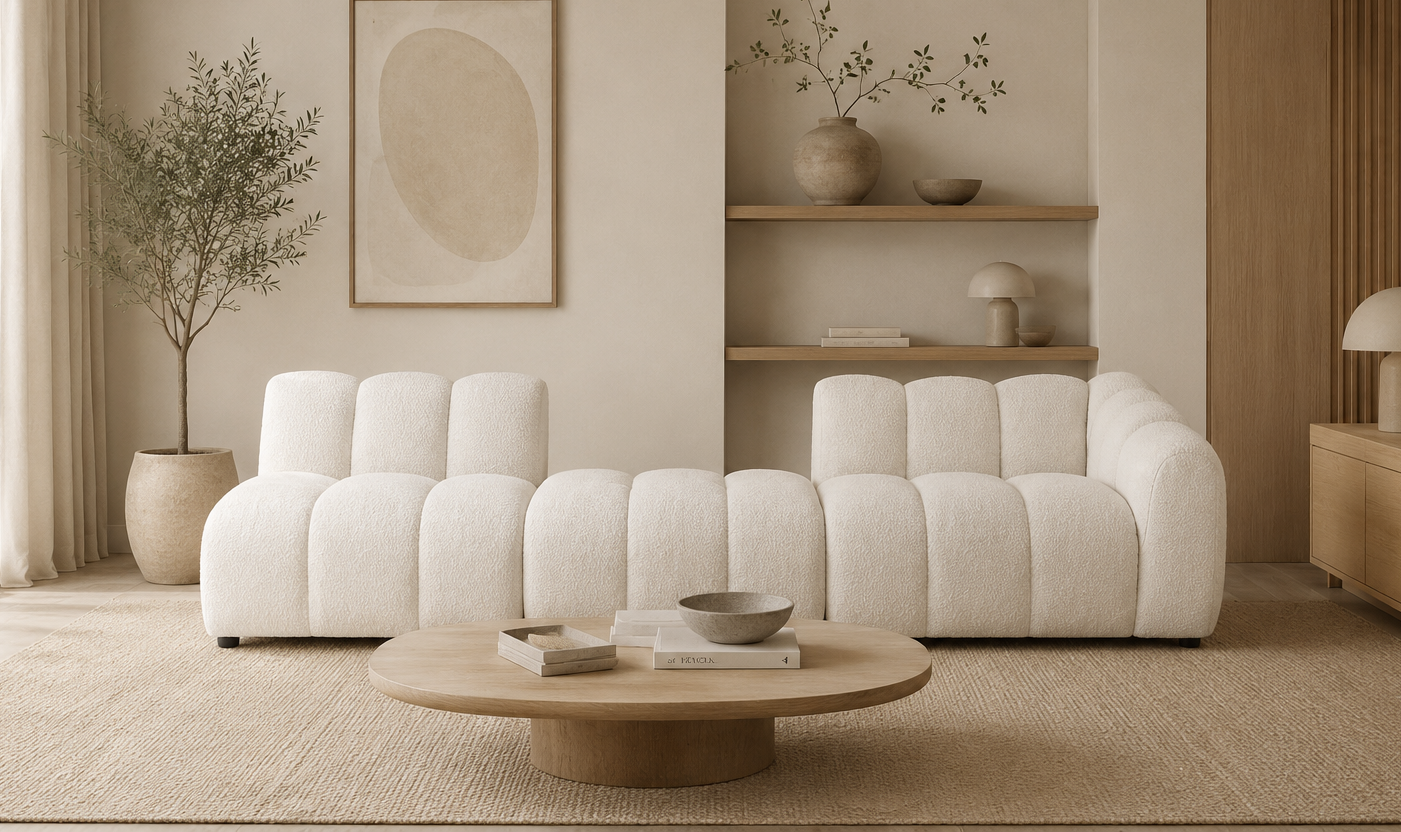 Sofa Modułowa Tapicerowana Arand Line S+P+SP – Duża Trzyelementowa Kanapa Do Salonu