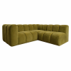 Sofa narożna modułowa tapicerowana Arand SL+RK+S