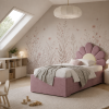 Łóżko Dziecięce Double Bed Daisy Stokrotka - Podwójne Łóżko Tapicerowane Z Szufladą Spania