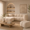 Narożna sofa modułowa tapicerowana Arand SZL+SP