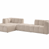 Nowoczesna sofa modułowa tapicerowana Arand SZL+P+SP
