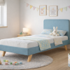Łóżko Tapicerowane Rosnące Dziecięce Redu Kids Legs Texti