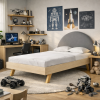 Rosnące Łóżko Dziecięce Pille Półokrągłe Legs Basic - Subtelny Design i Komfort na Lata
