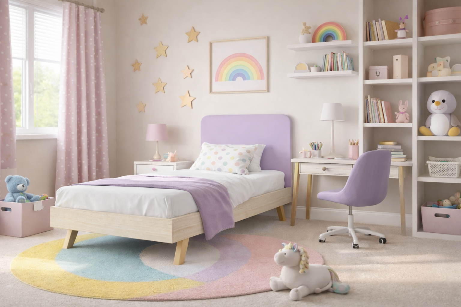 Rosnące Łóżko Dziecięce Redu Kids Legs Basic - Elegancja Prostota i Funkcjonalność