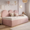 Rosnące Łóżko Dziecięce Sofa Legs Texti – Stylowa Sofa z Tapicerowanymi Panelami